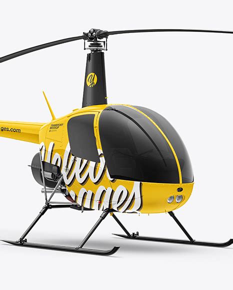 Download Free Helicopter Mockup - Half Side View PSD TIFF Files PSD Files