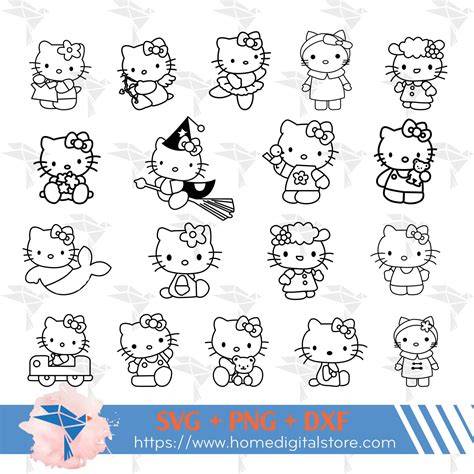 Download Free Hell... no! Kitty DXF Files