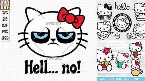Download Free Hell... no! Kitty For Cricut