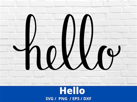 Download Free Hello 2018, Creativefabrica DXF Files