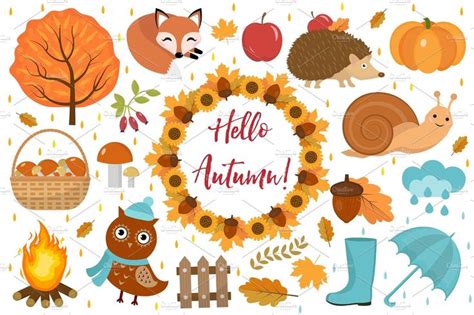 Download Free Hello Autumn icons set Files