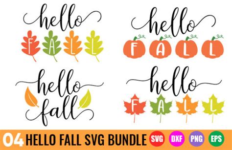 Download Free Hello Fall Creativefabrica
