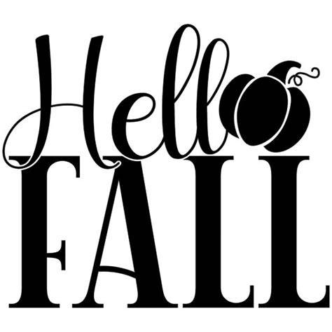 Download Free Hello Fall Sign Cameo