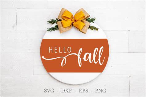 Download Free Hello Fall Sign Commercial Use Free PSD Mockups