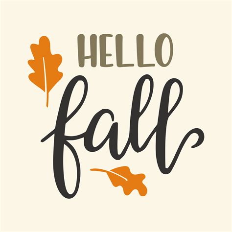 Download Free Hello Fall Sign Silhouette Free PSD Mockups