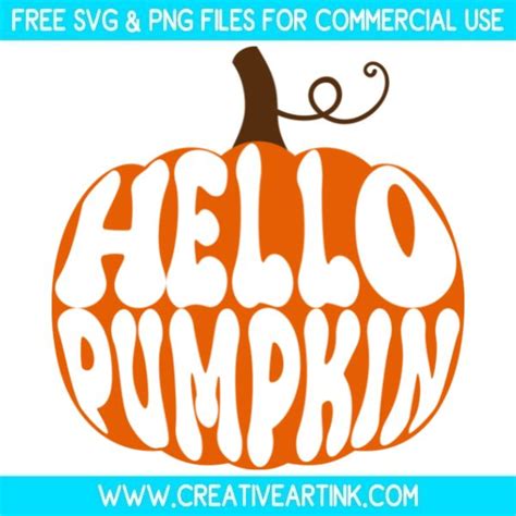 Download Free Hello Pumpkin - SVG Files