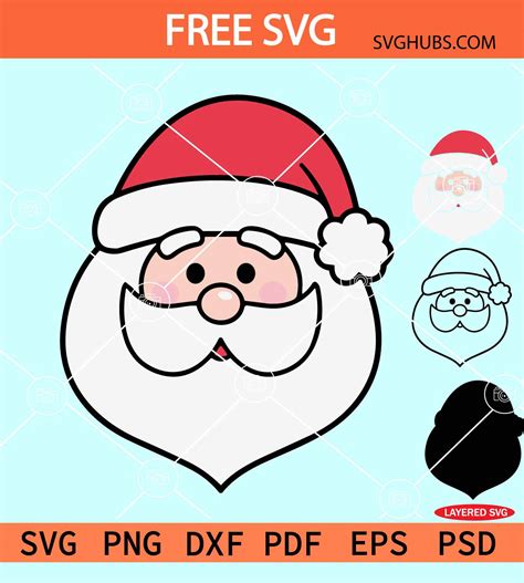 Download Free Hello Santa SVG Files Free PSD Mockups