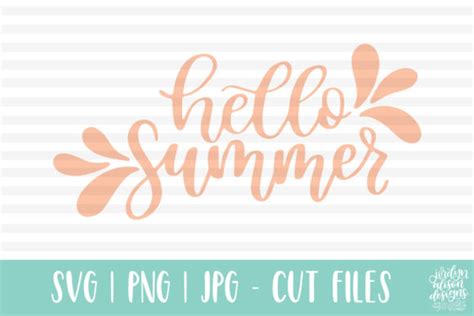 Download Free Hello Summer Creativefabrica