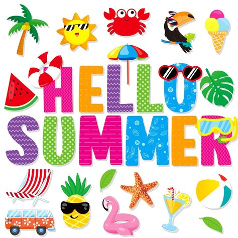 Download Free Hello Summer Cut Images