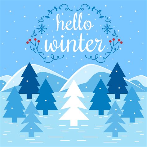 Download Free Hello Winter Cameo