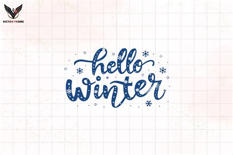 Download Free Hello Winter Creativefabrica For Crafts