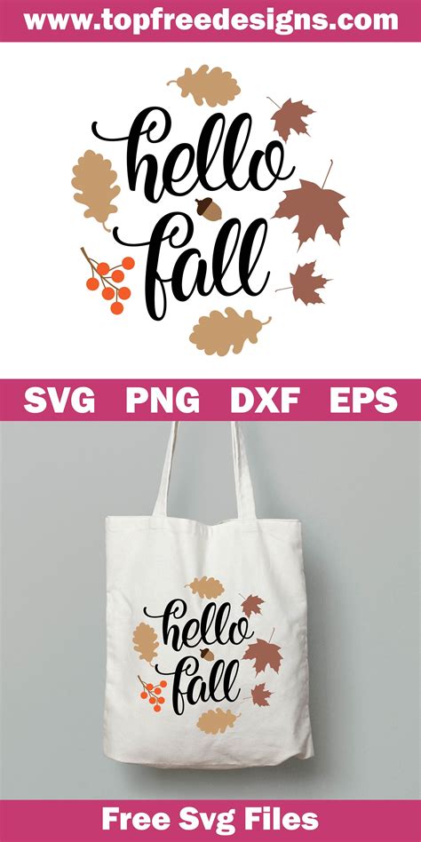 Download Free Hello fall svg Commercial Use DXF Files