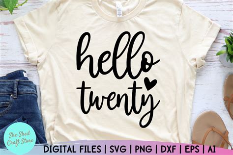Download Free Hello twenty svg Commercial Use