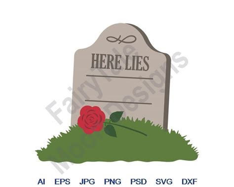 Download Free Here Lies - SVG File, DXF File Creativefabrica DXF Files