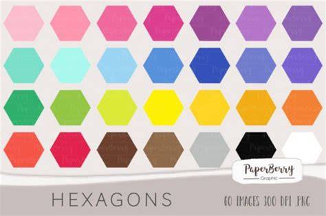 Download Free Hexagons Clipart Files For Crafts