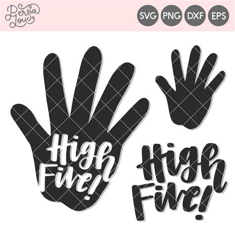 Download Free High Five Creativefabrica DXF Files