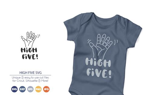 Download Free High Five SVG Commercial Use
