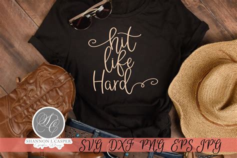 Download Free Hit Life Hard Commercial Use For Crafts