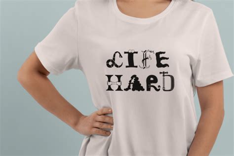 Download Free Hit Life Hard Creativefabrica