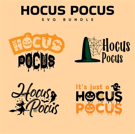 Download Free Hocus Pocus - Hand Lettered SVG DXF Files
