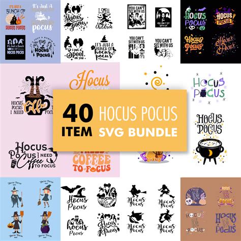 Download Free Hocus Pocus - Hand Lettered SVG For Crafts