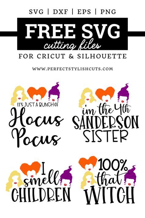 Download Free Hocus Pocus SVG For Crafts