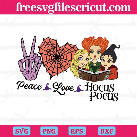 Download Free Hocus pocus SVG DXF PNG EPS For Crafts