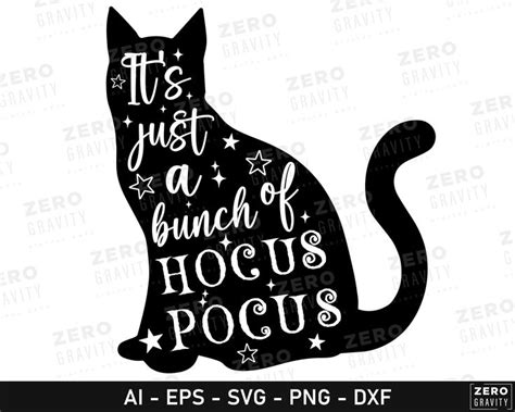 Download Free Hocus pocus SVG with black cat DXF Files