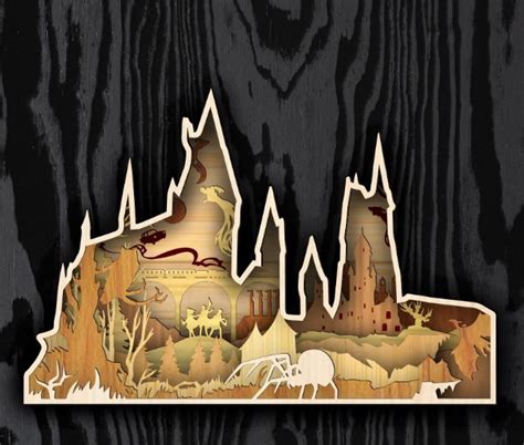 Download Free Hogwarts Bound Files DXF Files
