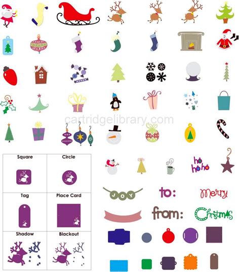 Download Free Holiday Cheer for Cricut Machine