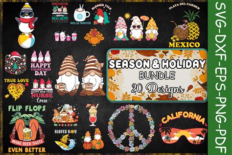 Download Free Holiday SVG Bundle Commercial Use