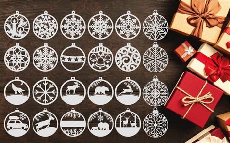 Download Free Holiday SVG Bundle DXF Files