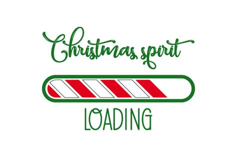 Download Free Holiday Spirit Loading SVG Commercial Use
