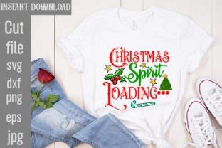 Download Free Holiday Spirit Loading SVG Cut Files