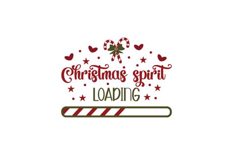 Download Free Holiday Spirit Loading SVG Cut Images