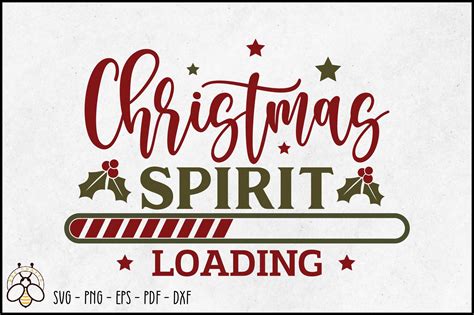 Download Free Holiday Spirit Loading SVG Images
