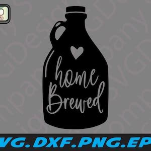 Download Free Home Brewed - SVG File, DXF File for Cricut Machine