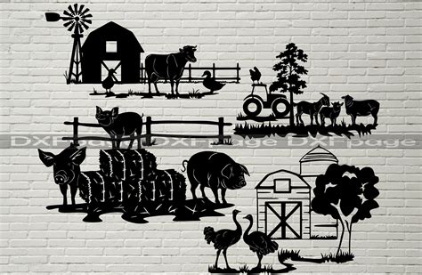 Download Free Home Is Where The Farm Is DXF Files