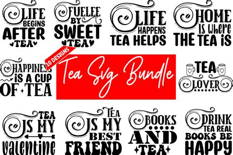 Download Free Home Is Where The Tea Is SVG Cut File DXF Files
