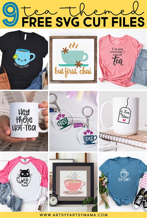 Download Free Home Is Where The Tea Is SVG Cut File For Crafts