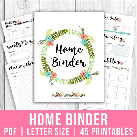 Free Home Management Binder Printables
