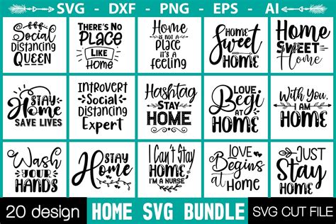 Download Free Home SVG Sign Bundle Files Free PSD Mockups