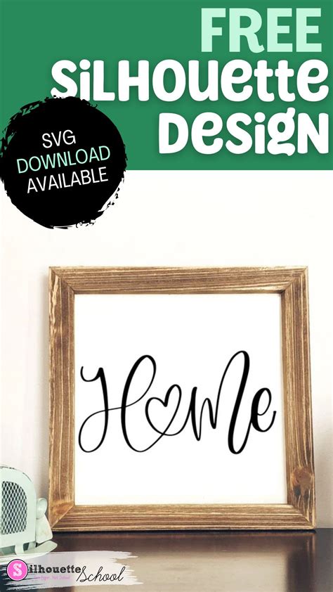 Download Free Home Sign Bundle Silhouette DXF Files