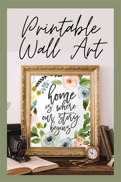 Download Free Home Story Begins Printable