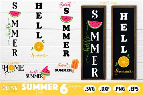 Download Free Home Summer Porch Signs Bundle Printable