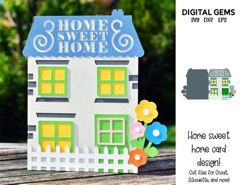 Download Free Home Sweet Home Card Design Commercial Use Free PSD Mockups