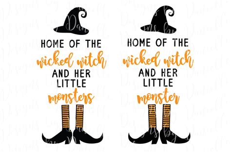 Download Free Home of the Wicked Witch SVG Cutting File Files Free PSD Mockups
