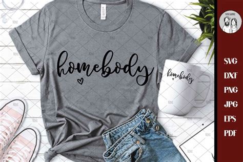 Download Free Homebody SVG Printable