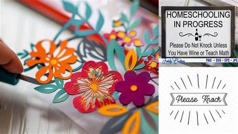 Download Free Homeschooling In Process - Knock Files DXF Files