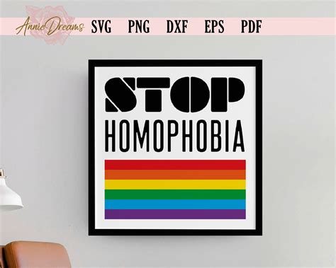 Download Free Homophobia Is Gay LGBTQ Proud DXF Files